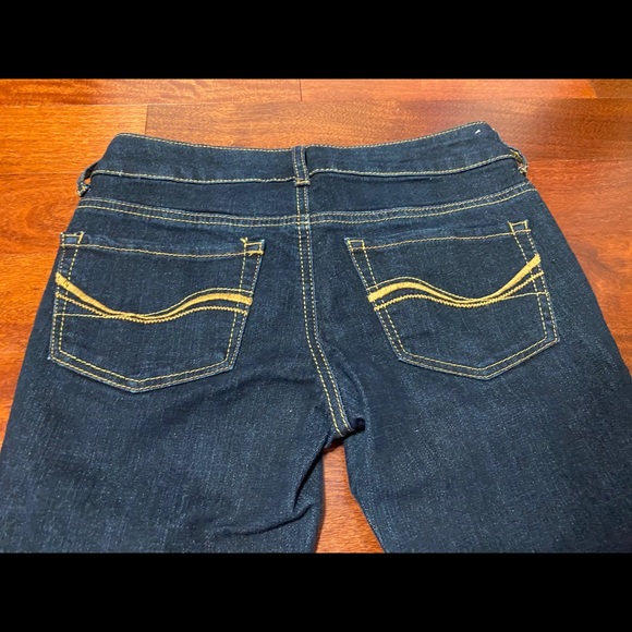 SO Skinny Jeans Jegging Dark Wash 3 Medium Rise 3 - Picture 6 of 7